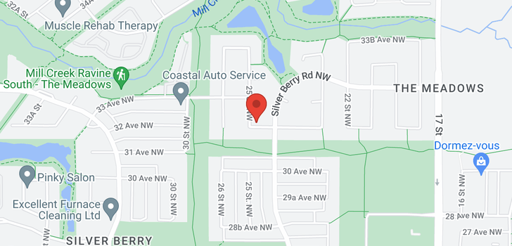 map of 3211 25 ST NW
